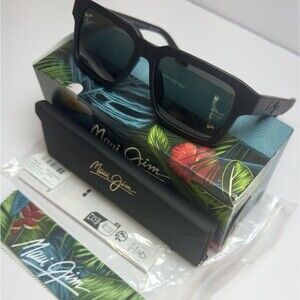 Maui Jim Men's Kahiko 53mm Matte Black Polarized Sunglasses MJ0635S-001